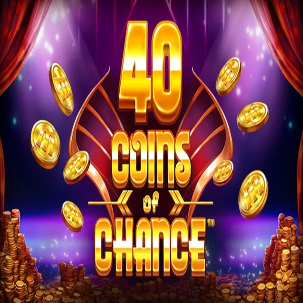 Official Slots logo: 40 Coins of Chance by SYNOT Games at Vulkan Vegas Casino