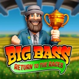 Big Bass Return to the Races by Pragmatic Play, showcased at vulkanvegascasino.gr – game logo