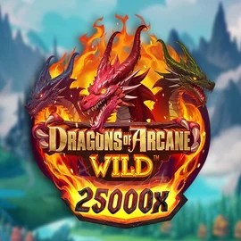 Dragons of Arcane Wild slot icon by Foxium, available at Vulkan Vegas Casino